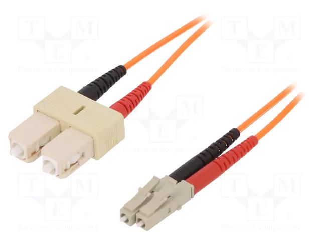 Fiber patch cord; OM2; LC/UPC,SC/UPC; 2m; Optical fiber: 50/125um LAPP LAPP-29031202