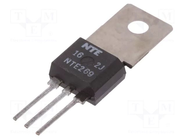 Transistor: PNP; bipolar; Darlington; 50V; 2A; 10W; TO202N NTE Electronics NTE269