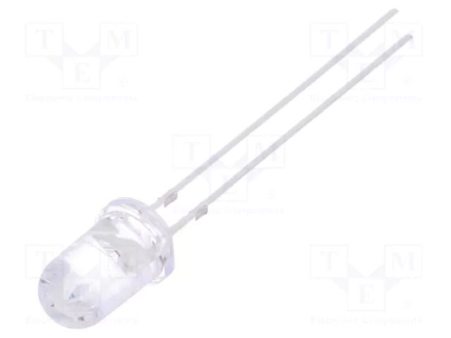 LED; red; 5mm; 7000÷9000mcd; 15°; Front: convex; 1.8÷2.6VDC OPTOSUPPLY OSR5RU5111A