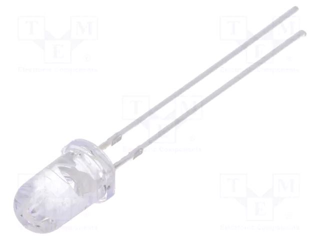 LED; yellow; 5mm; 7000÷9000mcd; 15°; Front: convex; 1.8÷2.6VDC OPTOSUPPLY OSY5RU5111A