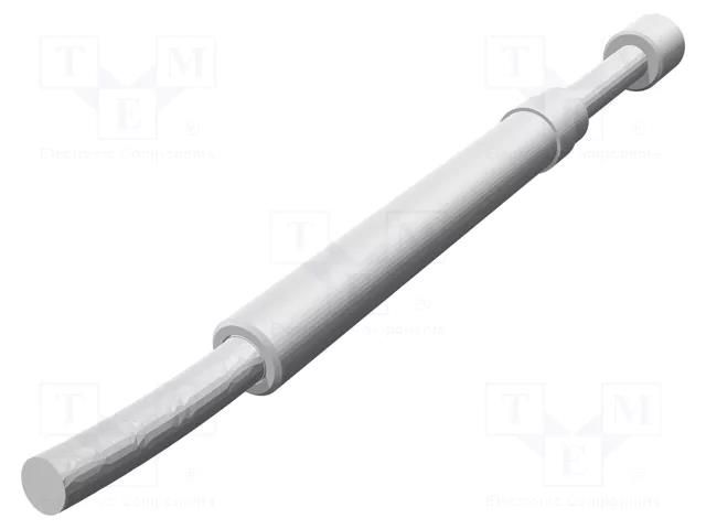 Test needle; Operational spring compression: 4mm; Ø: 2mm TEKON TK18LED.2.00.L25
