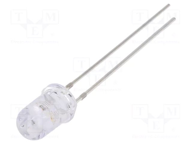 LED; yellow/blue; 5mm; 30°; Front: convex; 3÷5VDC; No.of term: 2 OPTOSUPPLY OSYBMS5A31A