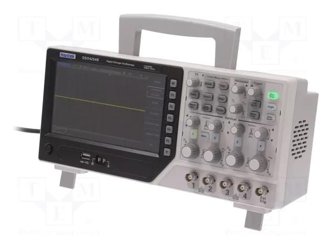 Oscilloscope: digital; DSO; Ch: 4; 250MHz; 1Gsps; 64kpts/ch; 1.4ns HANTEK DSO4254B