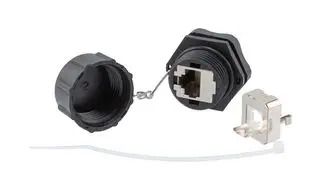COUPLER, CAT6A RJ45-110 PUNCHDOWN JACK WBRJC6A-110