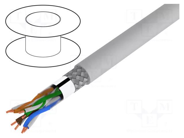 Wire; SF/UTP,UNITRONIC® LAN 200; 4x2x26AWG; 5e; stranded; Cu; PVC LAPP LAN200-2170129
