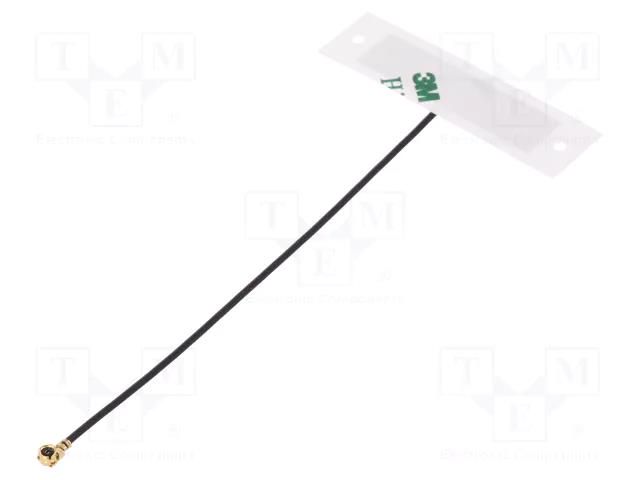 Antenna; Bluetooth,WiFi,ZigBee; 4dBi; linear; for ribbon cable MOLEX 1461530100