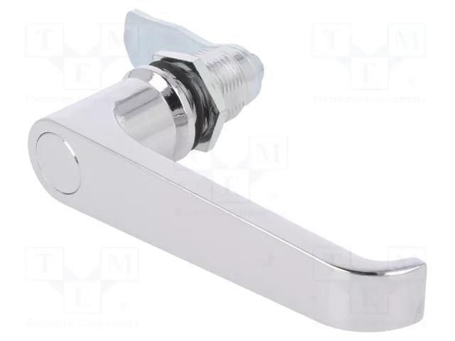 Lock; without cylinder; zinc and aluminium alloy; 30mm; chromium RST ROZTOCZE 2.L30.005-30