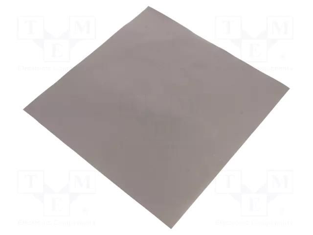 Shielding mat; 240x240x0.2mm; Permeability: 60; EFR KEMET EFR02-240X240