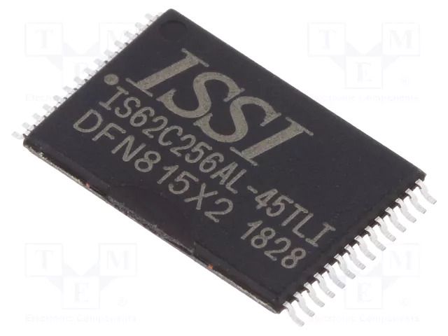 IC: SRAM memory; 256kbSRAM; 32kx8bit; 5V; 45ns; TSOP28; parallel ISSI IS62C256AL-45TLI