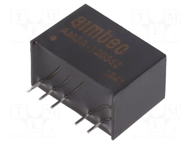 Converter: DC/DC; 3W; Uin: 4.5÷18VDC; Uout: 5VDC; Iout: 600mA; SIP6 AIMTEC AM3A-1205SZ