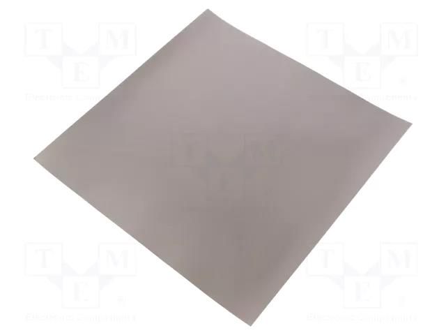 Shielding mat; 240x240x0.025mm; Permeability: 150; self-adhesive KEMET FX525-240X240T2900