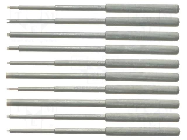 Kit: alignment tools; slot; Kit: screwdrivers; blister; 10pcs. C.K CK-4857