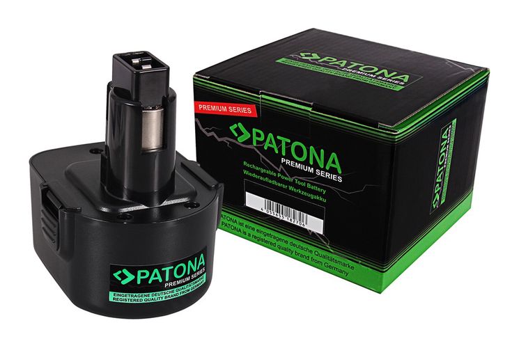 PATONA Premium BatteryBlack & Decker PS130 1251CN BDL100GEL BDL12 CD1200, PATONA 6115 4055655182683