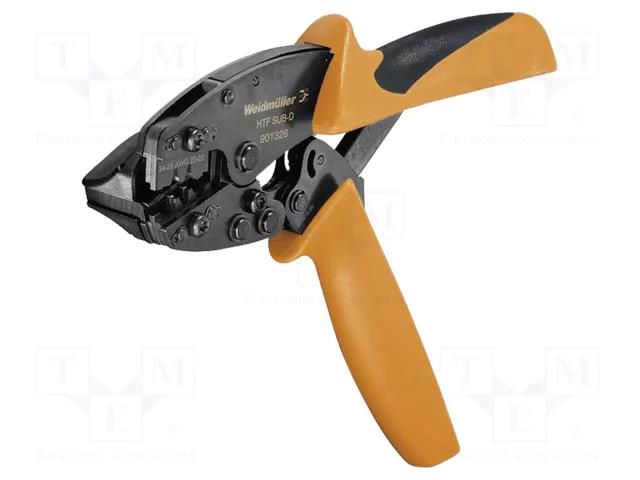 Tool: for crimping; terminals D-Sub connectors; 20AWG÷28AWG WEIDMÜLLER WDM-HTF-SUB-D