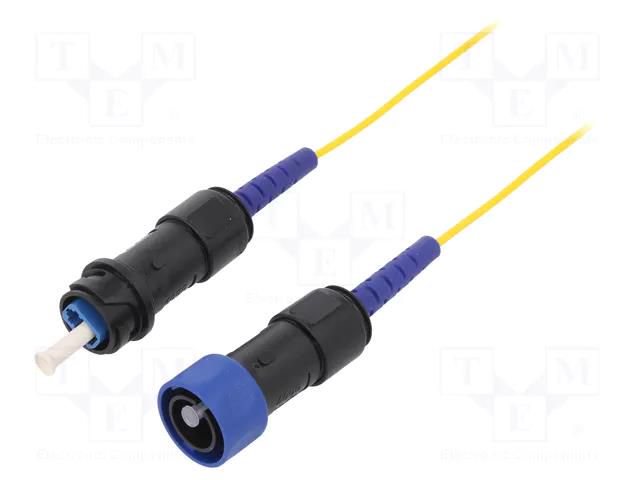 Fiber patch cord; PIN: 1; single mode simplex (SM); bayonet; 5m BULGIN PXF4055AAA