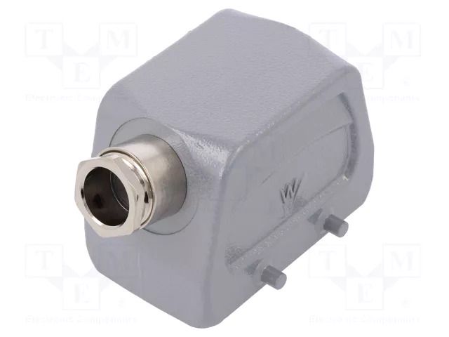 Enclosure for connectors: HDC; size 10; for cable; M20; angled WIELAND 70.350.1035.0