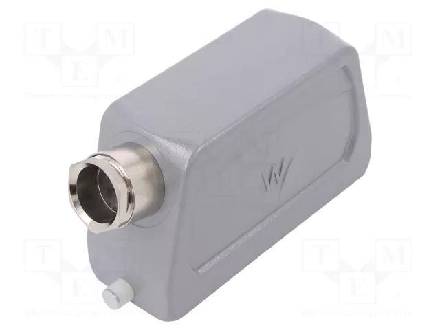 Enclosure for connectors: HDC; size 24; Locking: for latch; M25 WIELAND 71.350.2435.0