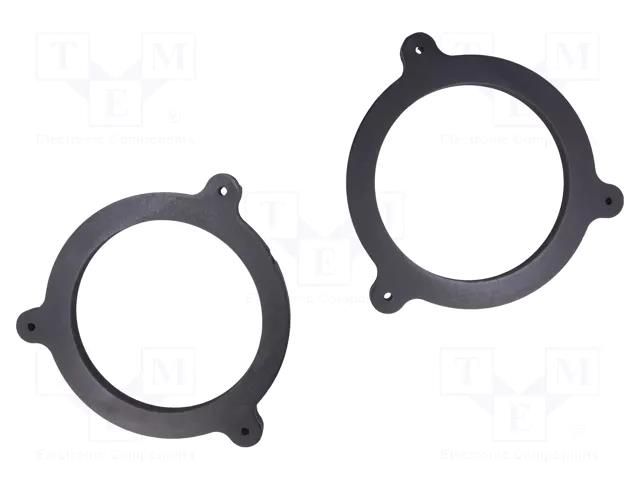 Spacer ring; MDF; 165mm; Mazda; impregnated; 2pcs. BASSER D.MDF.MAZDA02