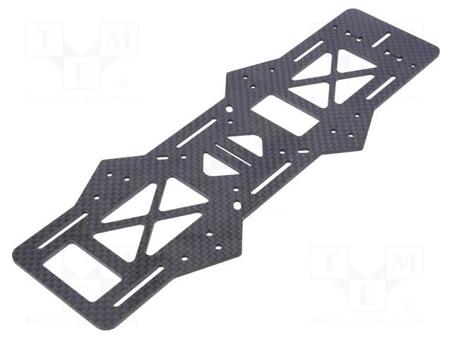 Spare part: middle board; carbon fiber EMAX EMX-AC-1614