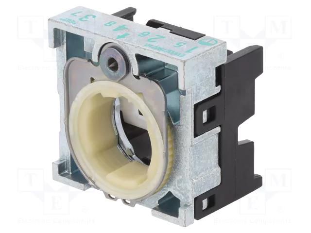 Mounting unit; 22mm; 3SU1.5; front fixing; SIRIUS ACT SIEMENS 3SU1550-0BA10-0AA0