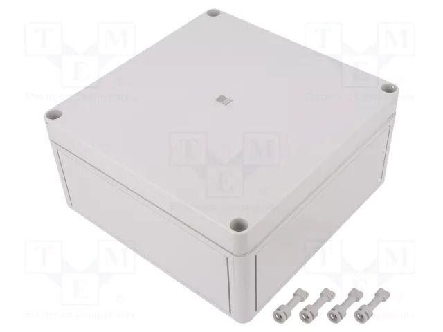 Enclosure: multipurpose; X: 180mm; Y: 182mm; Z: 90mm; PK; light grey RITTAL RITTAL-9517000
