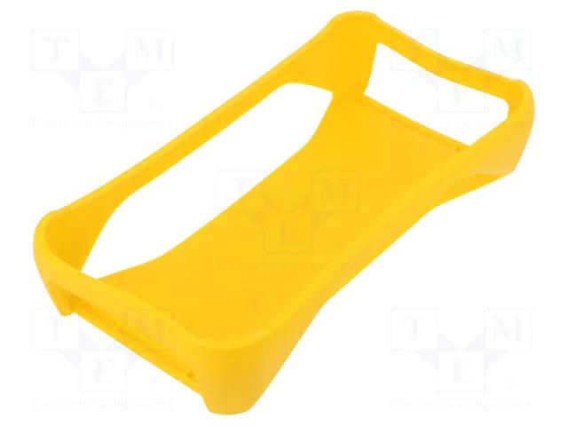 Case ring; elastomer thermoplastic TPE; BoPad; Colour: yellow BOPLA BOP900-S-1003