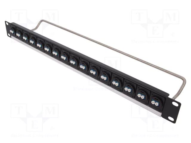 Connector: fiber optic; patch panel; single mode simplex (SM) CLIFF CP30179