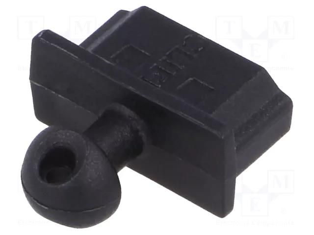 Protection cap; black; Application: HDMI sockets CLIFF CP30294