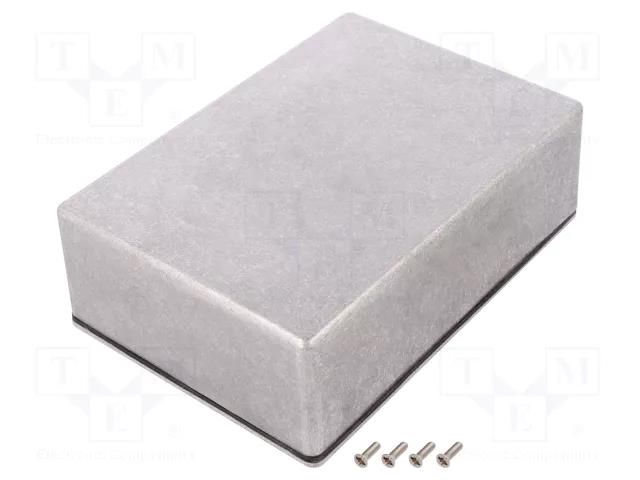 Enclosure: multipurpose; X: 121mm; Y: 172mm; Z: 55mm; aluminium; IP68 DELTRON ENCLOSURES DEL-480-C050