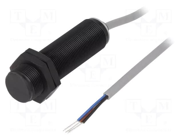 Sensor: capacitive; Range: 0÷5mm; OUT: PNP / NO; Usup: 10÷30VDC BAUMER CFAK18P1100