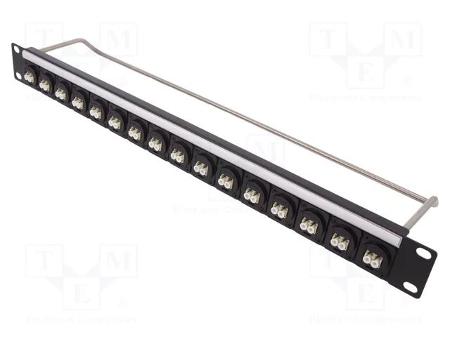 Connector: fiber optic; patch panel; multi mode simplex (MM) CLIFF CP30180