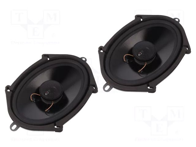 Car loudspeakers; two-way; 5x7"; 135W; 85÷20000Hz; 4Ω; 51mm; 2pcs. DIETZ CX-572