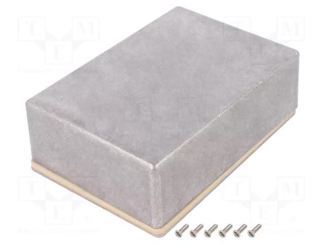 Enclosure: multipurpose; X: 121mm; Y: 172mm; Z: 55mm; aluminium; IP68 DELTRON ENCLOSURES DEL-480-0050