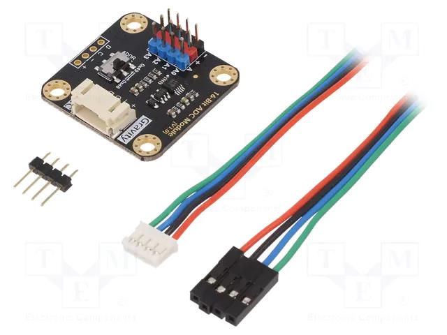 Module: converter; ADC; Gravity; ADS1115; 3.3÷5VDC; Interface: I2C DFROBOT DF-DFR0553