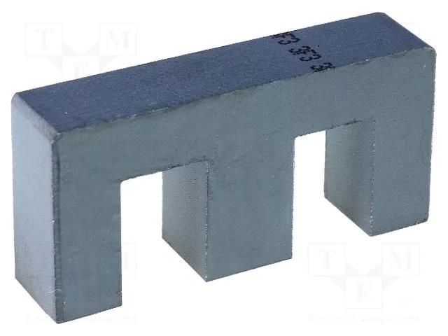 Core: ferrite; E; 3F3; 1600nH; 4000mm3; 60mm2; A: 30.8mm; B: 19.5mm FERROXCUBE E30/15/7-3F3