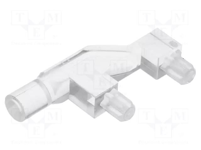 Fiber for LED; Ø3mm; No.of mod: 1; round; Front: flat MENTOR 1271.1000