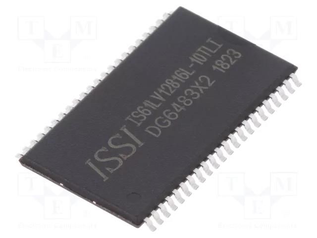 IC: SRAM memory; 2MbSRAM; 128kx16bit; 3.3V; 10ns; TSOP44 II ISSI 61LV12816L10TLI