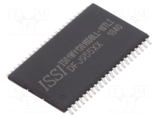 IC: SRAM memory; 2MbSRAM; 128kx16bit; 2.4÷3.6V; 10ns; TSOP44 II ISSI 61WV12816DBLL10TLI