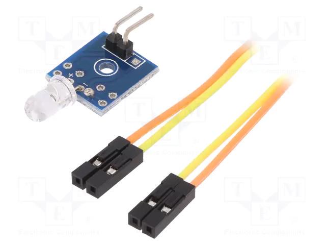 Sensor: ambient light; 3.3÷5VDC; Kit: connection cable,module OKYSTAR OKY3121