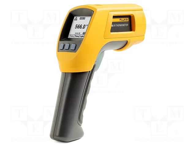 Infrared thermometer; LCD; 98x96; -40÷650°C; Accur.(IR): ±1%,±1°C FLUKE FLK-566