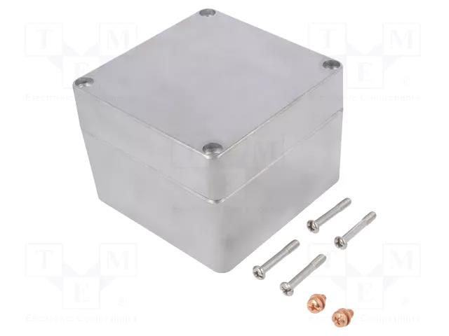 Enclosure: multipurpose; X: 120mm; Y: 122mm; Z: 91mm; 68; aluminium RETEX RT-31068007