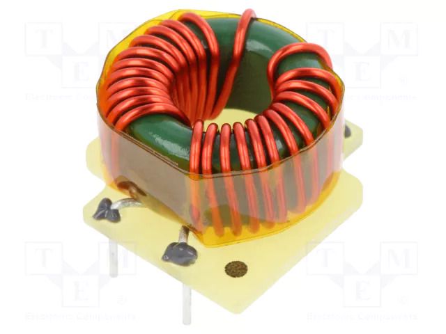 Inductor: wire; THT; 806uH; 25mΩ; ±35%; 16.6x16.4x12.5mm; 5.7A TRACO POWER TCK-113