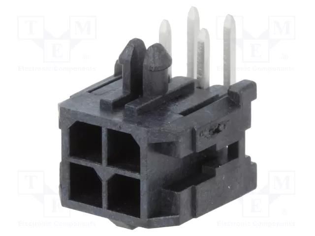 Connector: wire-board; socket; male; PIN: 4; Micro-Fit 3.0; THT MOLEX MX-43045-0401