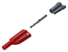 4MM BANANA PLUG, 36A, RED CT2631-2