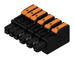 TERMINAL BLOCK, PLUGGABLE, 6POS, 12AWG 8000078348