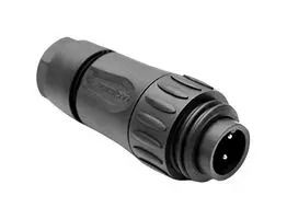 CIRCULAR CONN, RCPT, 3+PE, SCREW C016 20H003 804 12