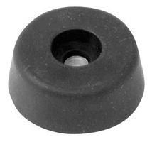 Rubber Foot with Metal Washer - 1 1/4" Diameter x 1/2" Thickness 9112