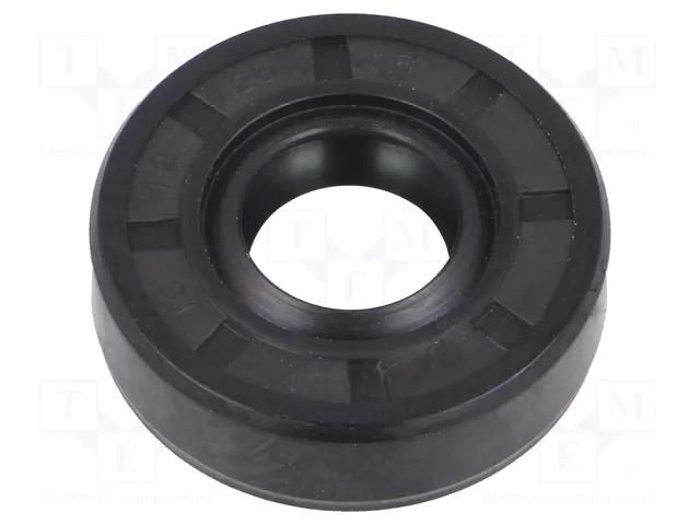 Oil seal; NBR caoutchouc; Thk: 8mm; -40÷100°C; Shore hardness: 70 ORING USZCZELNIENIA TECHNICZNE S-12X28X8-AOTC-N