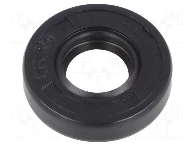 Oil seal; NBR caoutchouc; Thk: 7mm; -40÷100°C; Shore hardness: 70 ORING USZCZELNIENIA TECHNICZNE S-14X30X7-AOTC-N
