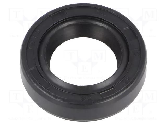 Oil seal; NBR caoutchouc; Thk: 7mm; -40÷100°C; Shore hardness: 70 ORING USZCZELNIENIA TECHNICZNE S-16X26X7-AOTC-N